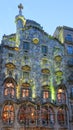 Casa Batllo, Gaudi Architecture, Eixample, Barcelona, Spain